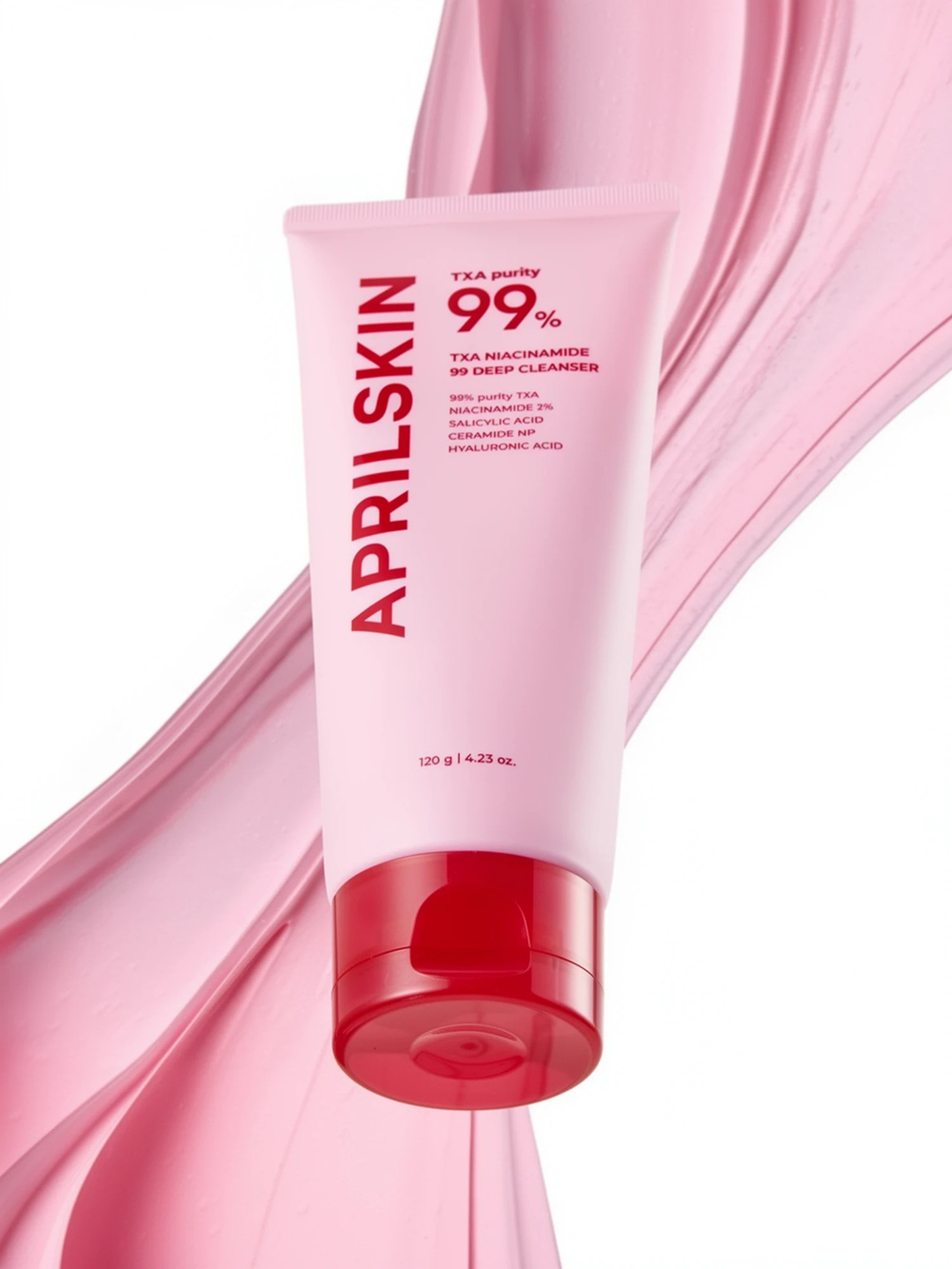 APRILSKIN Осветляющая пенка для умывания с транексамовой кислотой TXA Niacinamide Toning Shot 99 Deep Cleanser