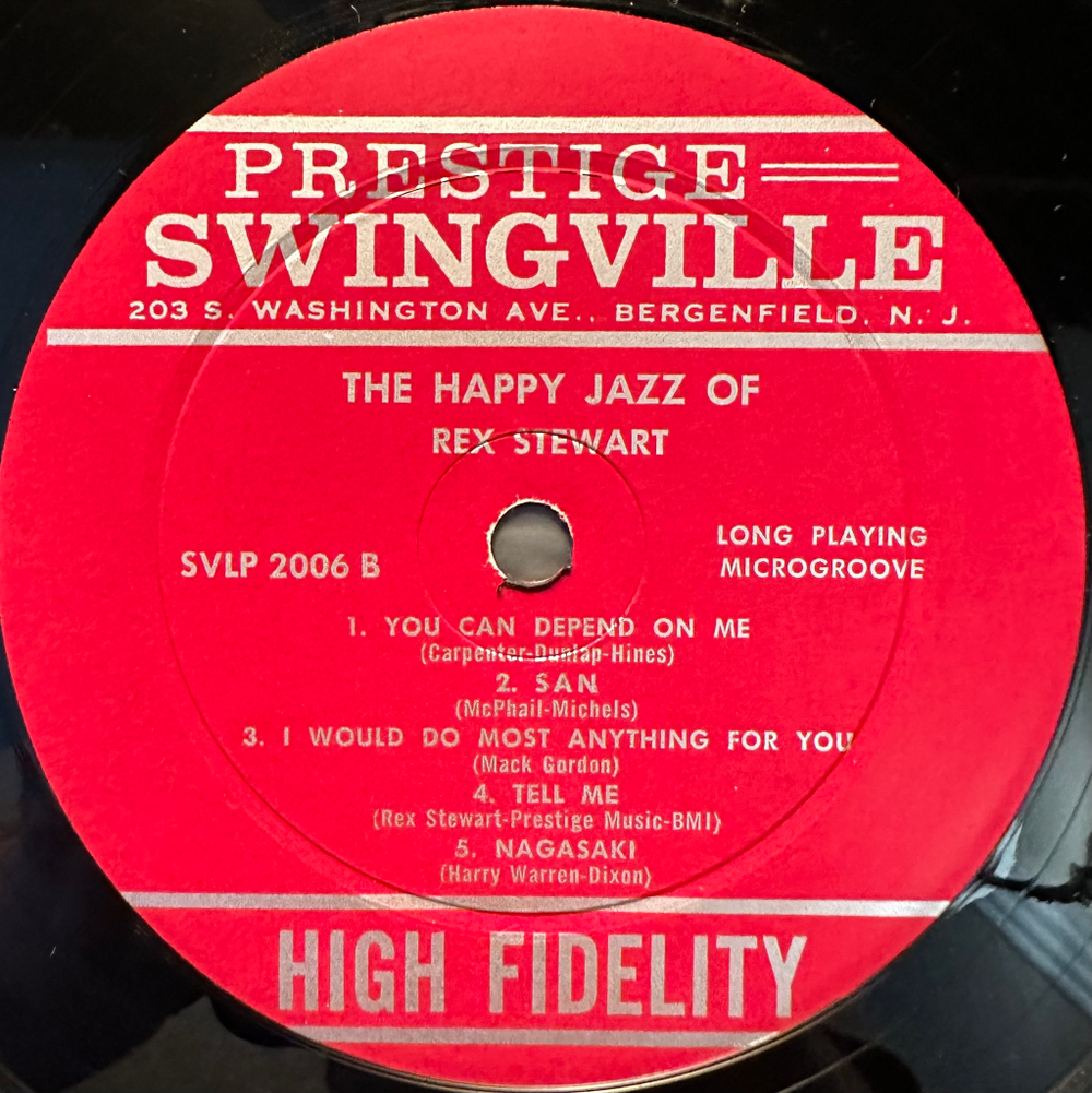 Rex Stewart - The Happy Jazz Of Rex Stewart (США 1960г.)