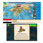 Карта настенная "Мир. Физическая карта", М-1:25 млн., ламинированная, 640
