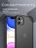 Чехол накладка iPhone 11 6.1" Gurdini Shockproof Touch Series Black