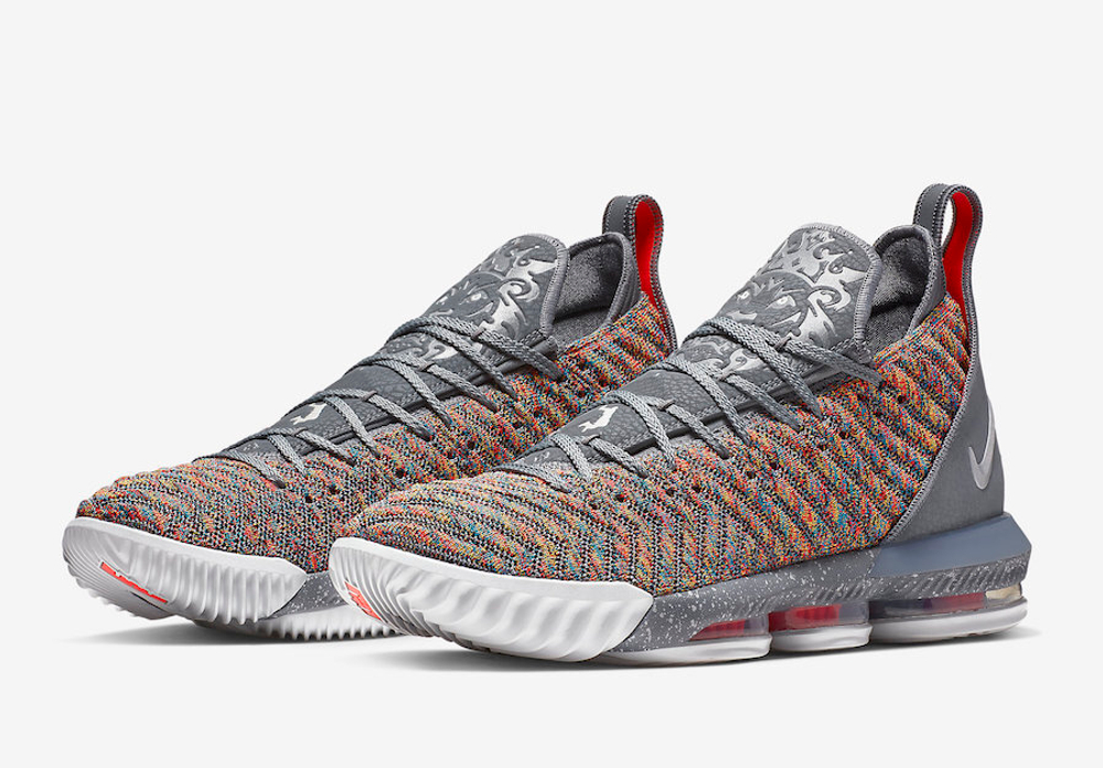 Заказать Nike LeBron 16 Multicolor
