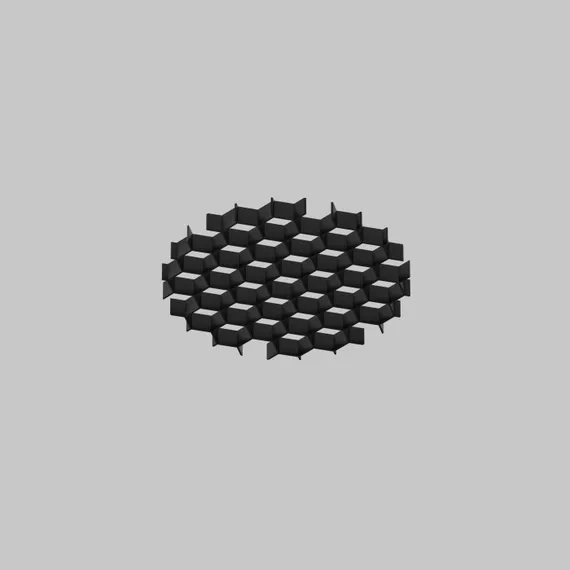 Решетка антибликовая Focus LED mini HoneyComb-D28 Maytoni