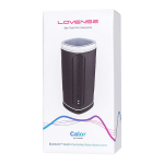 Интерактивный карманный вибромастурбатор с функцией нагрева Lovense Calor Smart Heating Masturbator Black LE-16