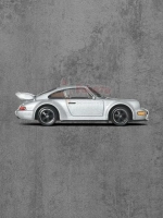 Машинка Хот Вилс Премиум Porsche 911 Carrera RS HNW46 JBM03