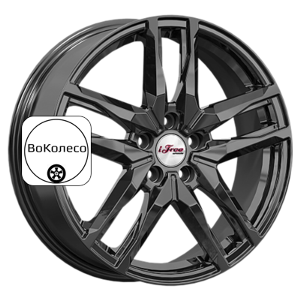 6,5x18/5x114,3 ET50 D60,1 Бомбей (КС1075) BK iFree