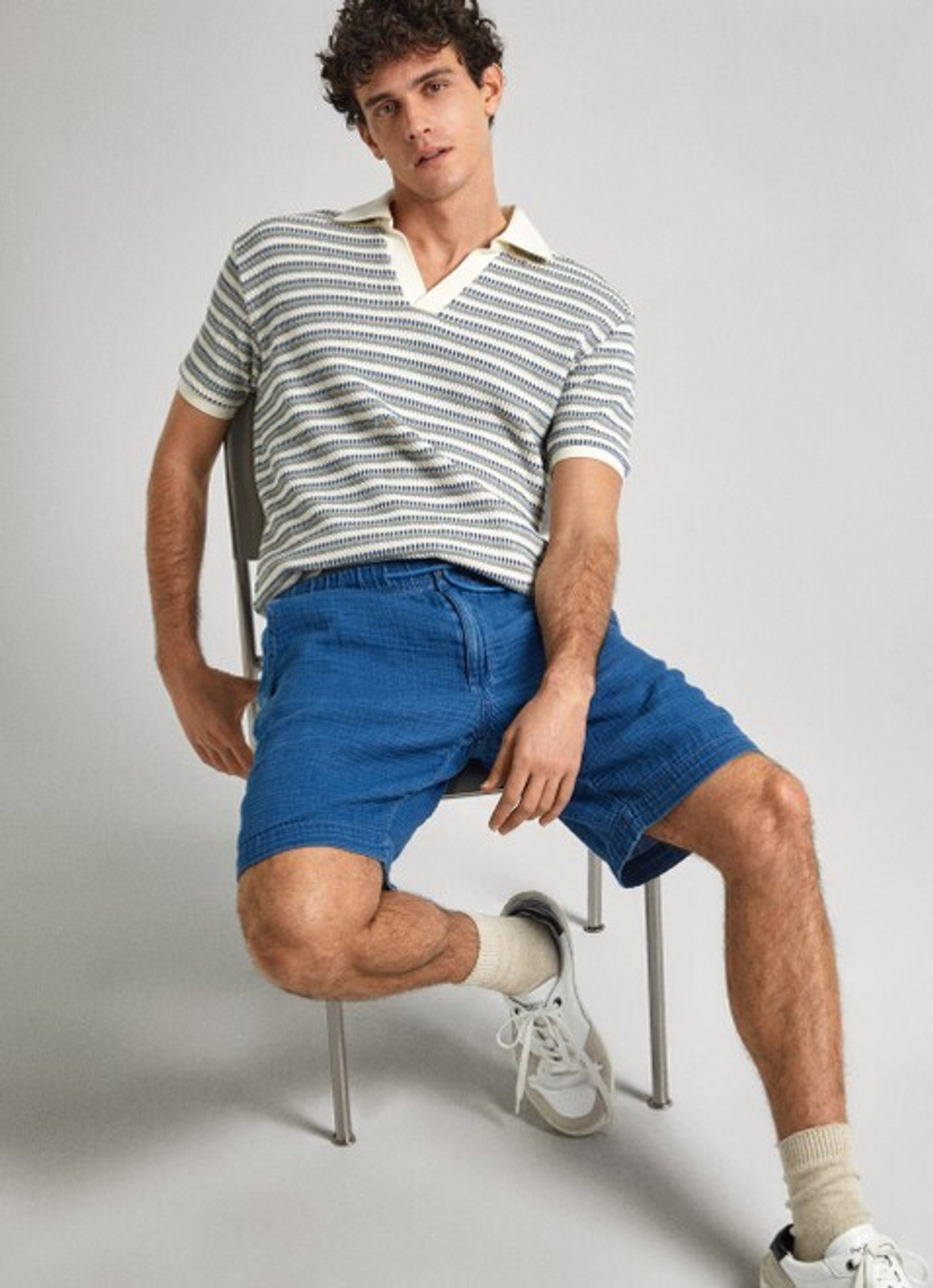 Бермуды  из муслина Pepe Jeans
