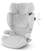 Автокресло группы 2/3 Cybex Solution T i-Fix Plus, Platinum White