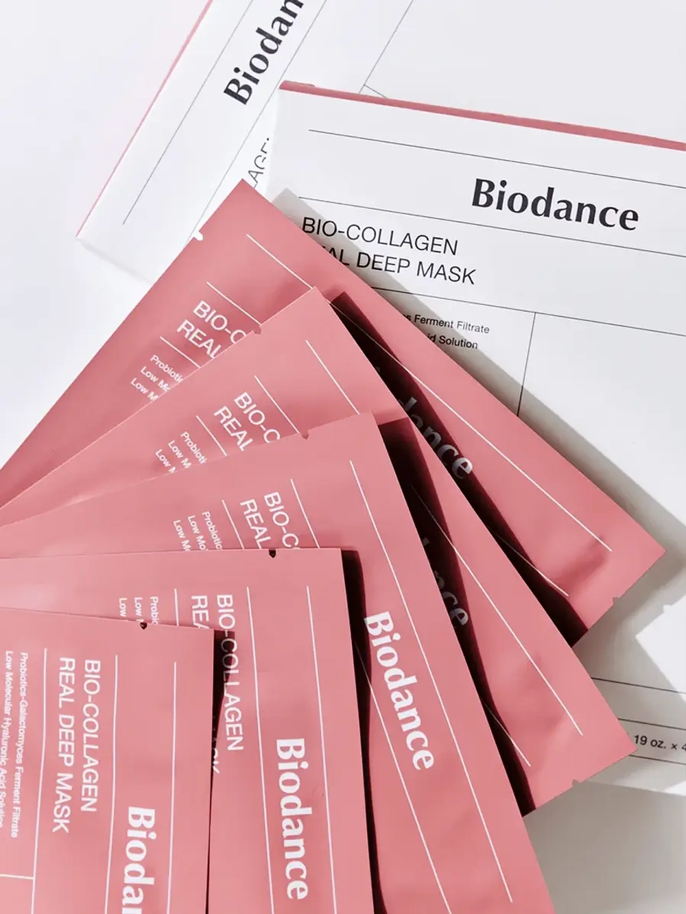 Biodance Ночная гидрогелевая маска с коллагеном Bio-Collagen Real Deep Mask 34 гр х 4 шт