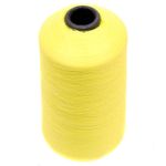 Нитки текстурированные крученые Veritas 150D/1, 13716 м (15000 ярд) / 6 кат., S-504 желтый яркий