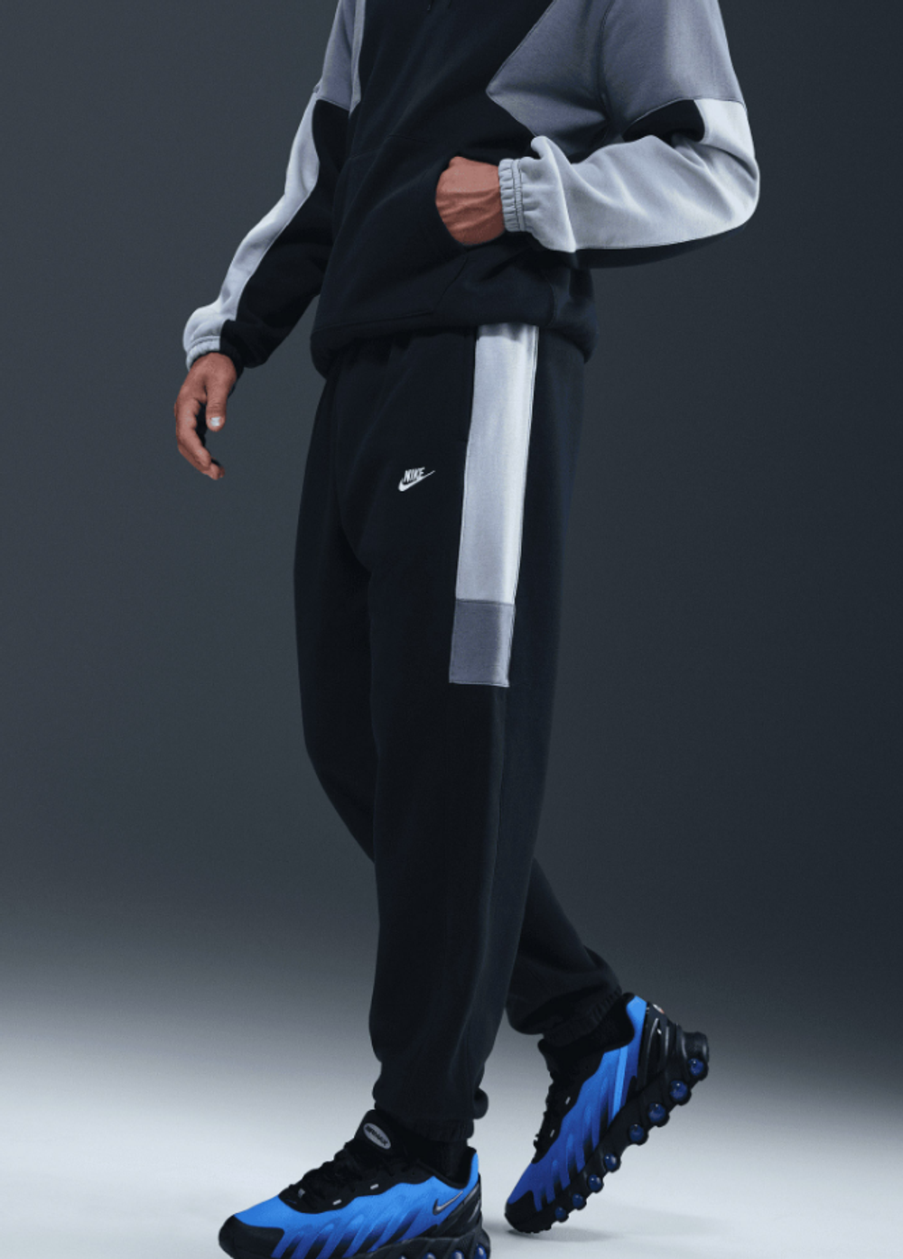 Костюм спортивный мужской NIKE M NK CLUB FLEECE HDED TRACK GX