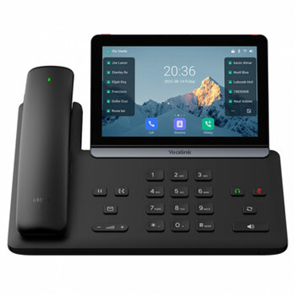 IP-телефон YEALINK SIP-T88W PRO, SIP, IP, Wi-Fi, PoE, GigE, USB, Bluetooth, без БП