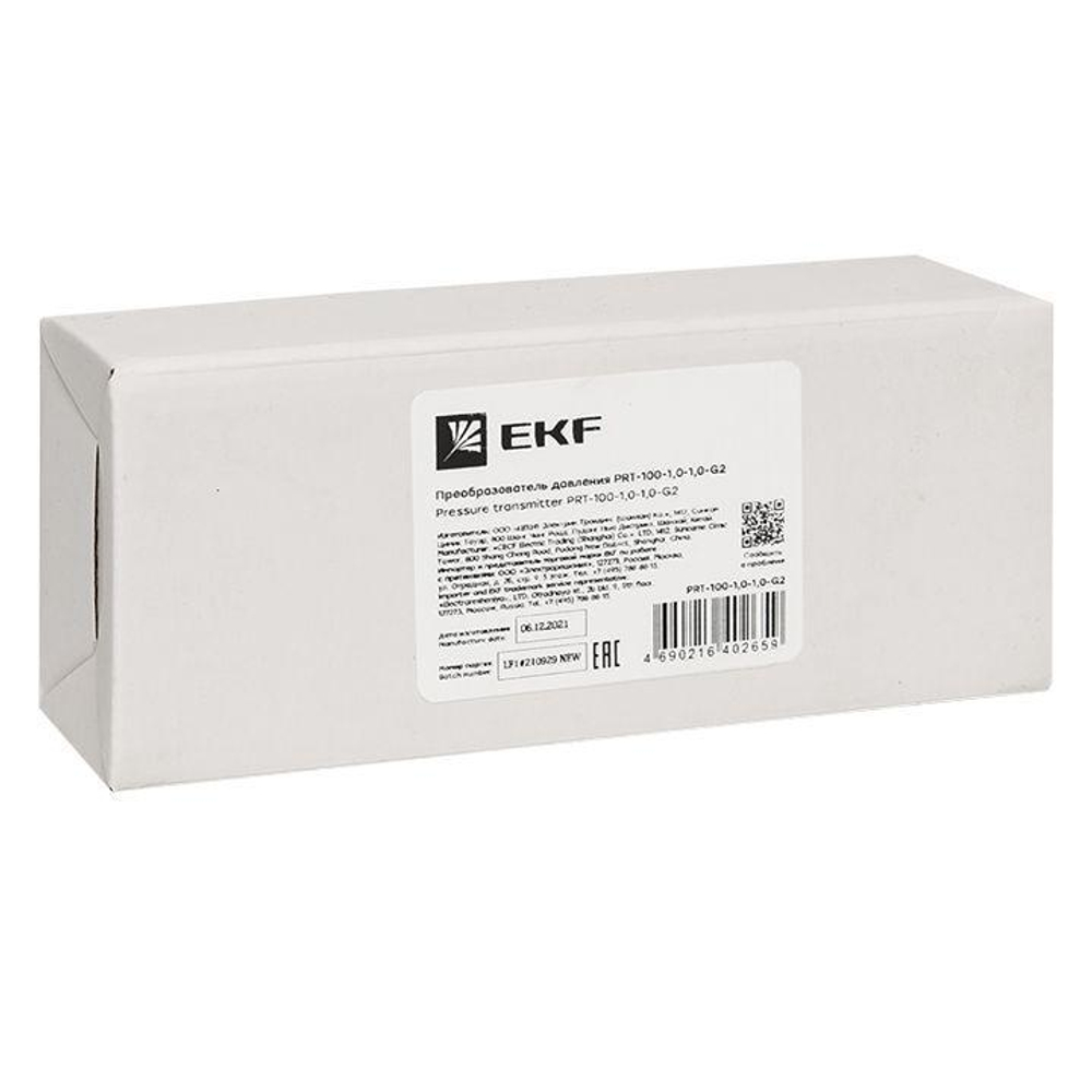 Преобразователь давления EKF PRT-100-1,0-1,0-G2