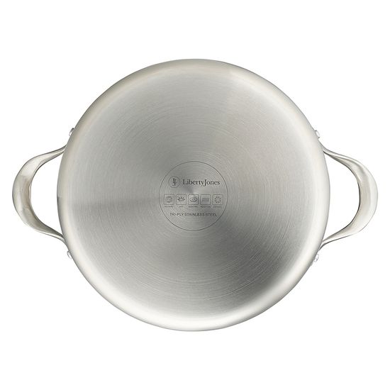 Кастрюля с крышкой 3ply etalon, D24 см, 4 л