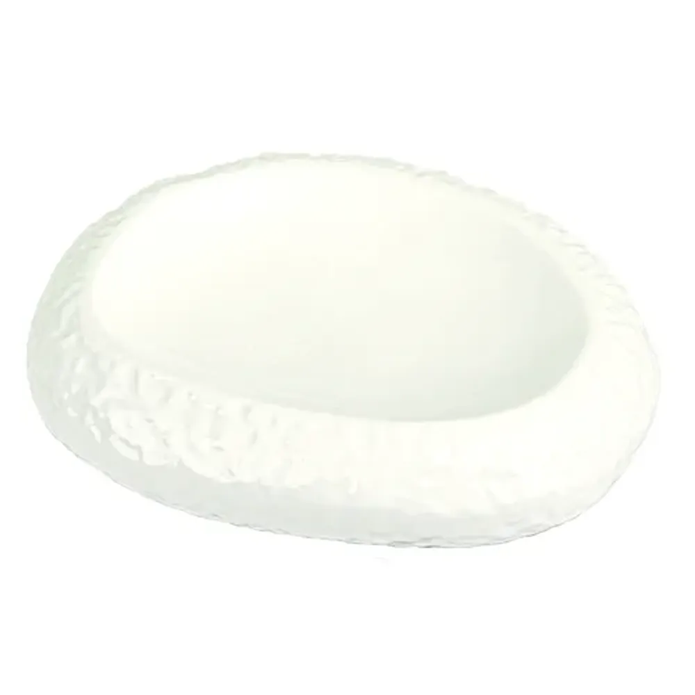 Блюдо овальное для подачи 28*23 см h5,7 см Organic белое фарфор P.L. Proff Cuisine [3]