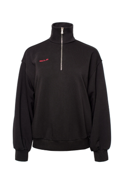 «Half Zip in love» Толстовка с вышивкой.
