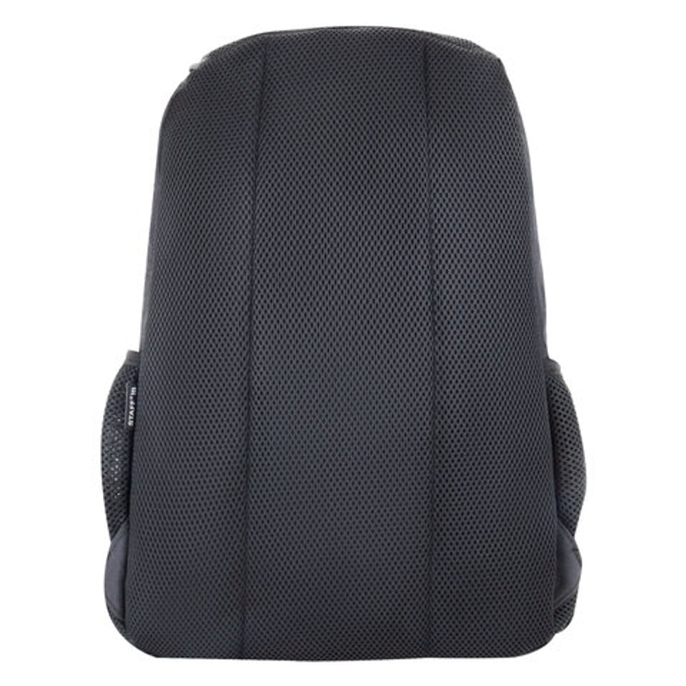 STAFF Рюкзак STAFF IMPROVE универсальный, 2 отделения, эргономичный, черный, 45х32х16 см, 273921