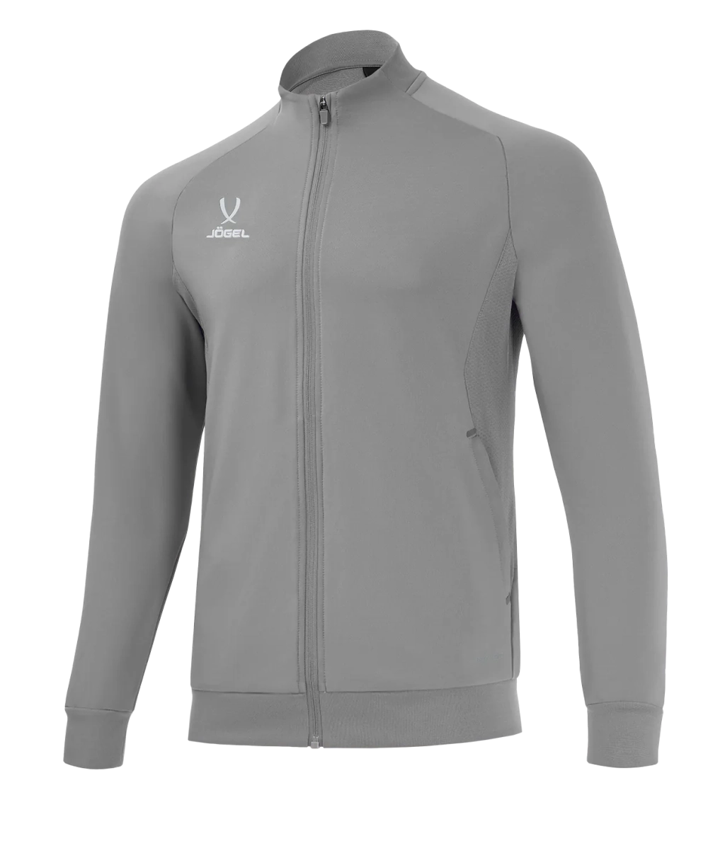 Джемпер тренировочный на молнии JÖGEL PREMIER PerFormDRY Training FZ Jacket, серый