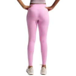 Женские леггинсы Nike One Seamless Front High Waisted Full Length - pink rise/white