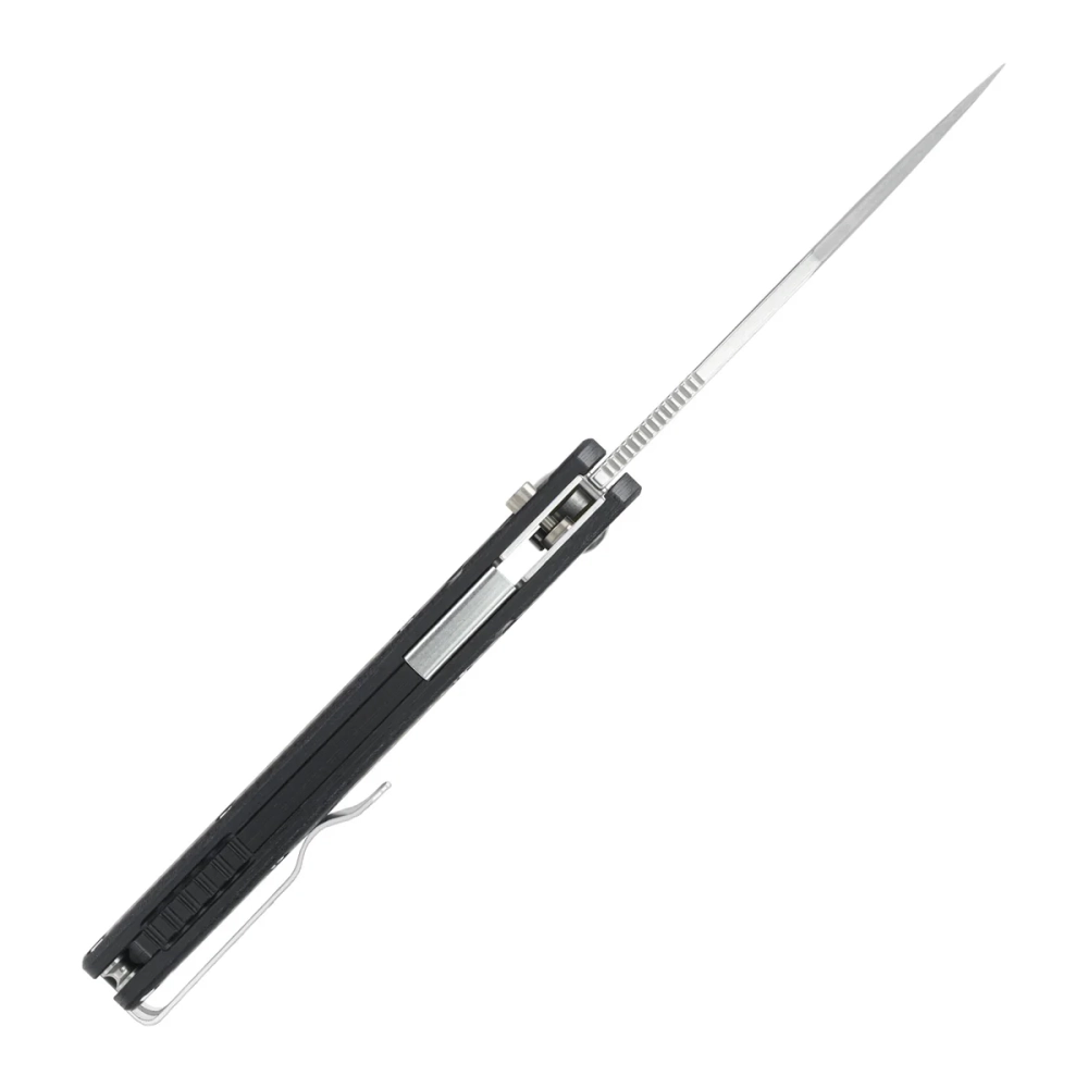 Нож складной SRM 221X-GB Satin (14C28N, Black G10/CF)