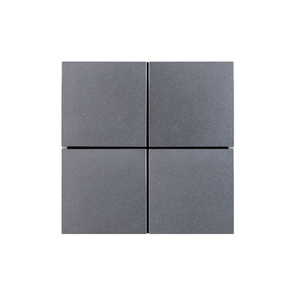 INTELLIGENT ARLIGHT Кнопочная панель KNX-304-23-IN Grey (BUS, Frameless) (IARL, IP20 Металл, 2 года) 038366