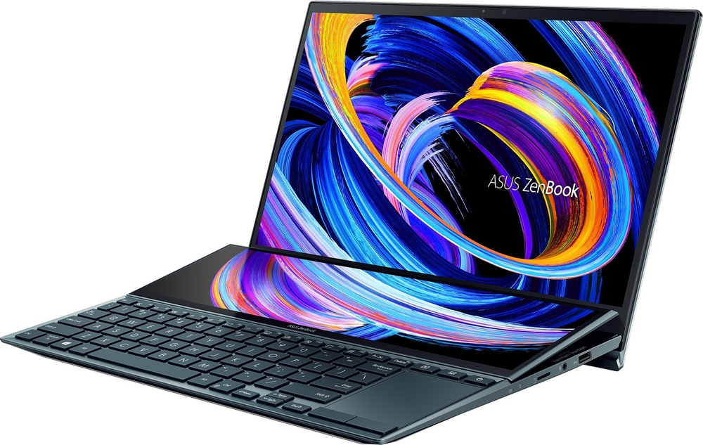 Ноутбук 14" Asus ZenBook Duo UX482EG-HY010T Blue (90NB0S51-M02090)