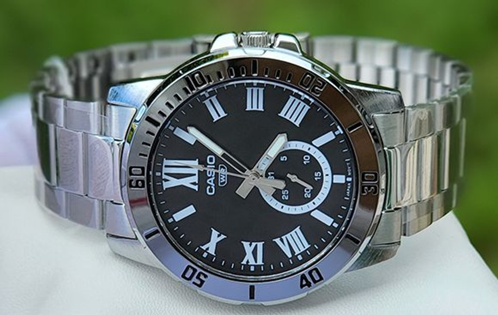 Мужские наручные часы Casio Vintage MTP-VD200D-1B
