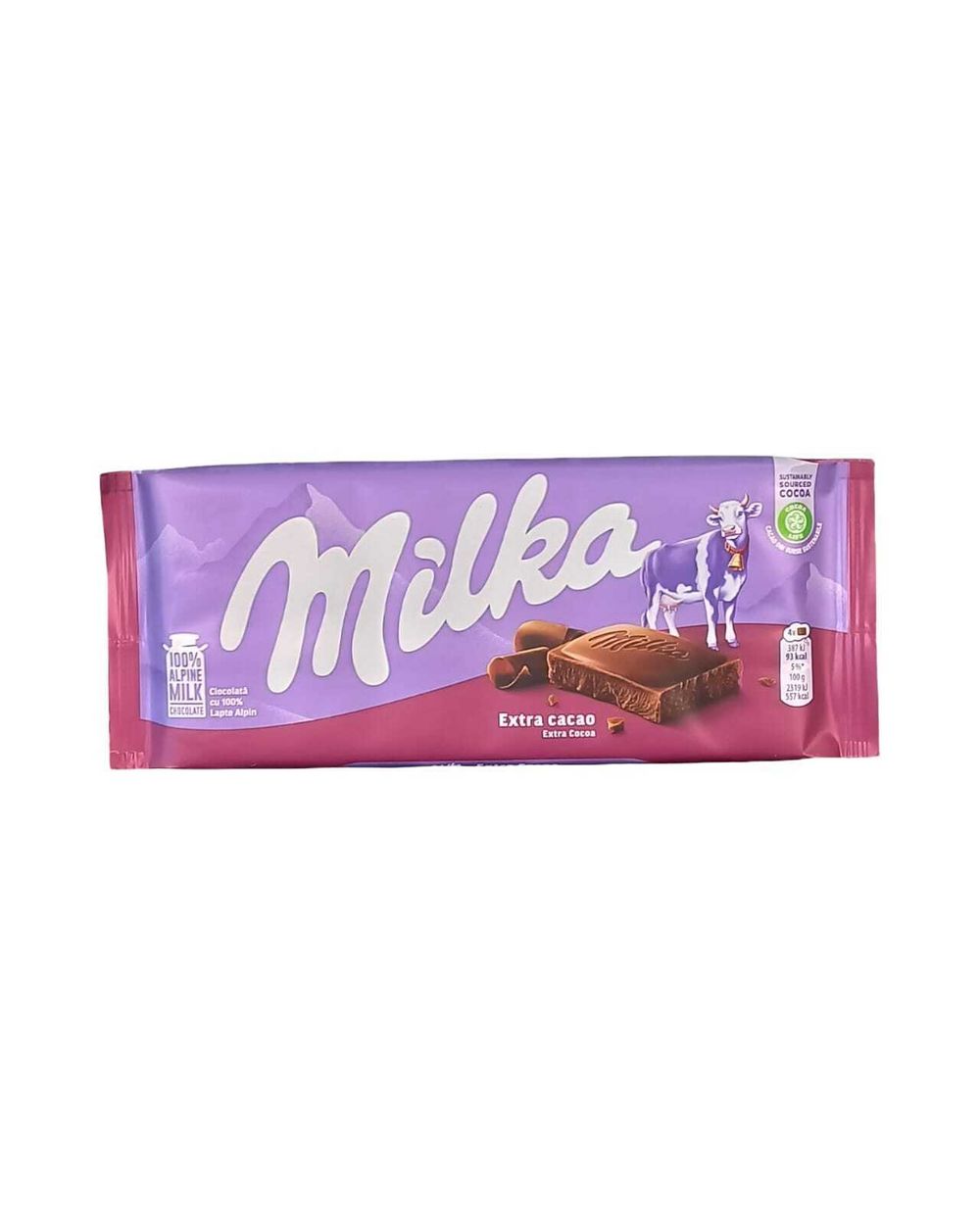 Шоколад "Милка" какао дарк 100г