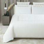 Постельное белье Bold Bicolor Embroidery Savage Beige/Olive (240 x 220 см)