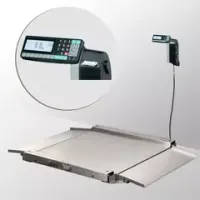 Весы пандусные низкопрофильные с печатью этикеток 4D-LA.S-10/10-1000-RL