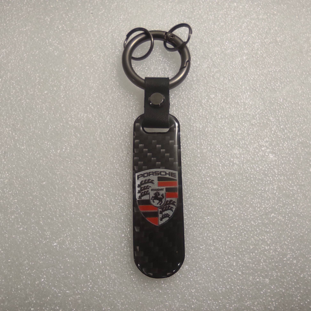 Брелок "Porsche" карбон (1 шт.)