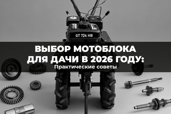 Выбор мотоблока для дачи в 2026 году: практические советы Выбор мотоблока для дачи в 2026 году: практические советы