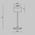 Уличный переносной аккумуляторный светильник Outdoor O528TL-L2BSCCT
