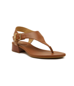 Кожаные босоножки robyn flex thong Michael Kors - коричневый(40S4RBFS1L)