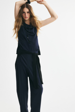 Топ из джерси с вырезом-качели — короткие рукава - H&M