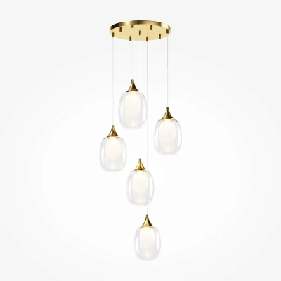 Подвесной светильник Аура / Aura E14х5, MOD016PL-05BS. TM Maytoni