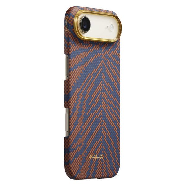 Чехол Pitaka Edge Case для iPhone Air, Пылающий оранжевый | Burning Orange