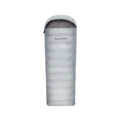 Спальный мешок ультралегкий Naturehike RM80 Series Утиный пух серый Size M, 6927595707197