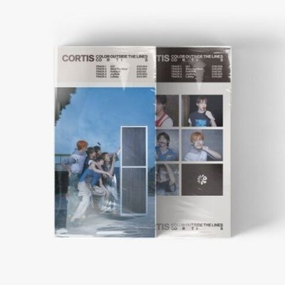 Альбом CORTIS - COLOR OUTSIDE THE LINES 1st EP Album WVS ALBUMS 2 Version SET
