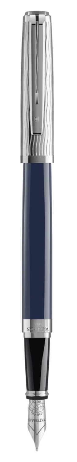 Перьевая ручка Waterman Exception22 SE deluxe цвет: Blue CT, перо: F, в подарочной упаковке