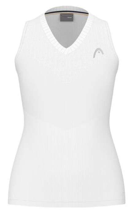 Женский теннисный топ Head Performance Tank Top - white