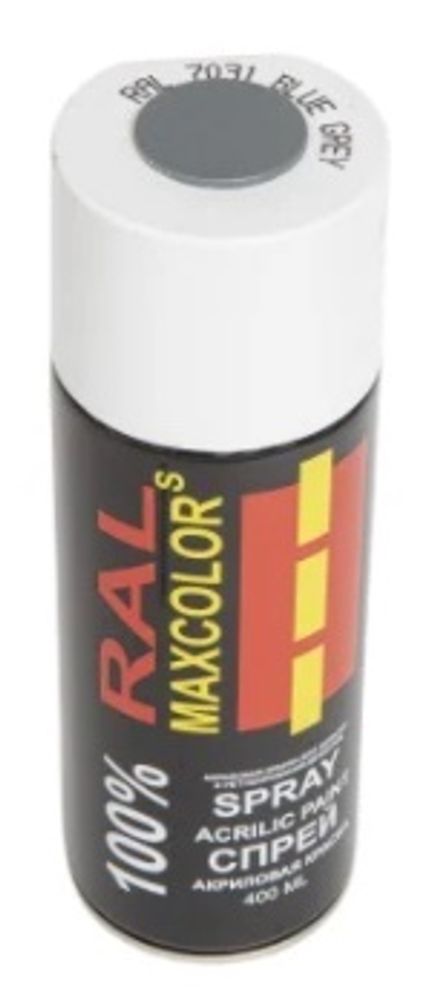 Краска Maxicolors акриловая RAL 7031 Blue grey 400 мл
