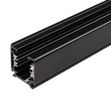 Трёхфазный трековый шинопровод 3м 046094 чёрный LGD-4TR-TRACK-3000-BK-M (C) Arlight