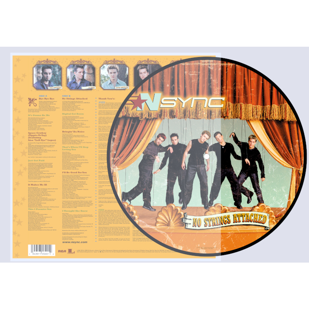 NSYNC / No Strings Attached (Picture Disc)(LP)
