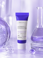 Lactobionic 5% & Hyaluron Cream - Увлажняющий и регенерирующий крем для лица с 5% лактобионовой и гиалуроновыми кислотами, 7 мл