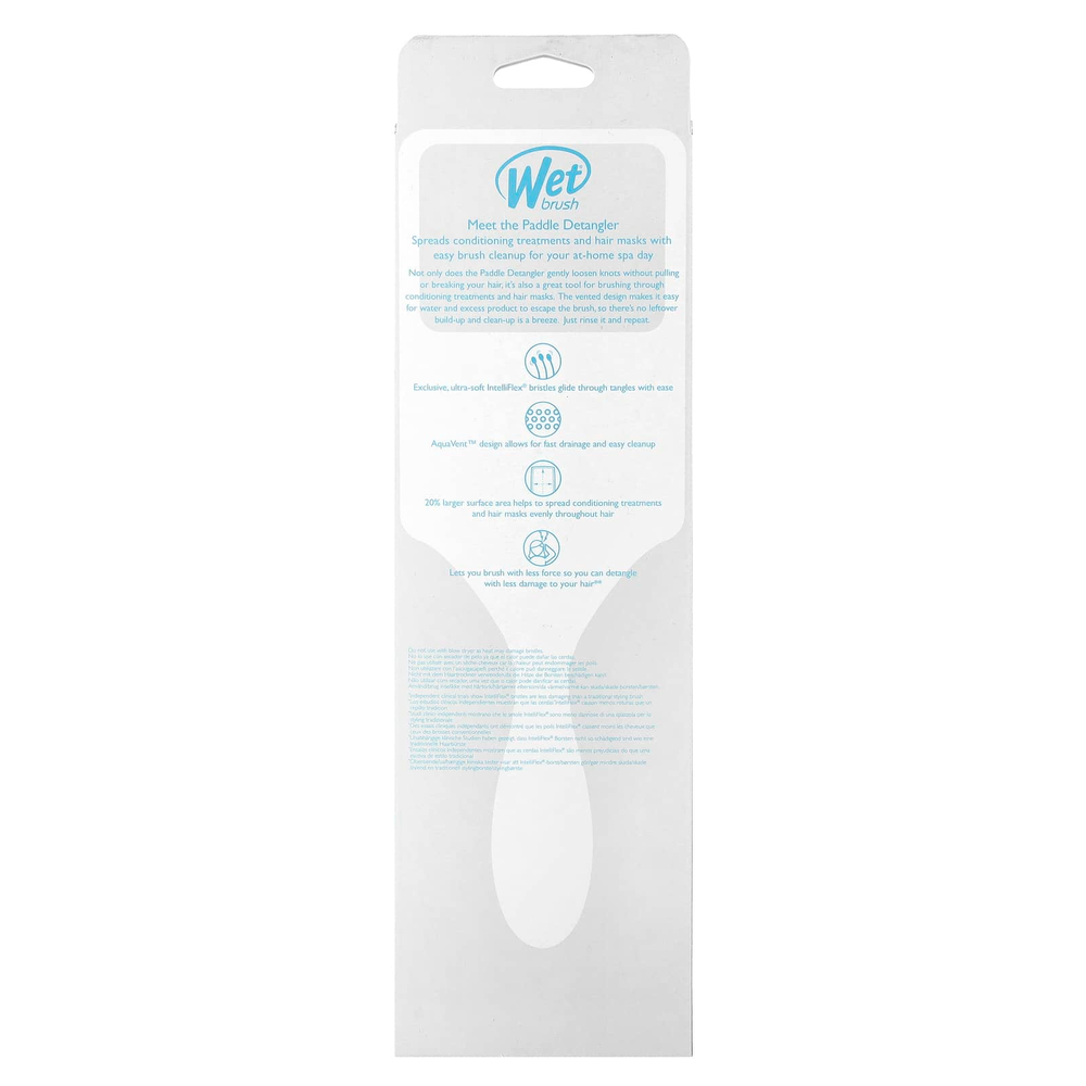 Wet Brush, Распутывающая расческа, розовая, 1 расческа