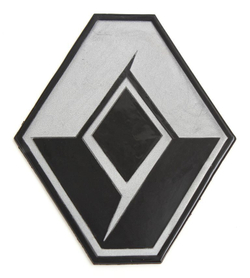 Коврик на панель BIG LOGO HONDA 17,5*14,5см KING BIG LOGO