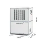 Осушитель воздуха TROTEC DH 95 S - [до 130 л. за сутки / для S≈500 м²]