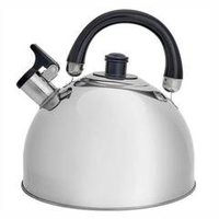 Чайник со свистком 4,5 л из нержавеющей стали, индукционное дно WEBBER BE-0528 черный