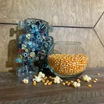 Сладкие кукурузные зерна для приготовления поп-корна в автоматах