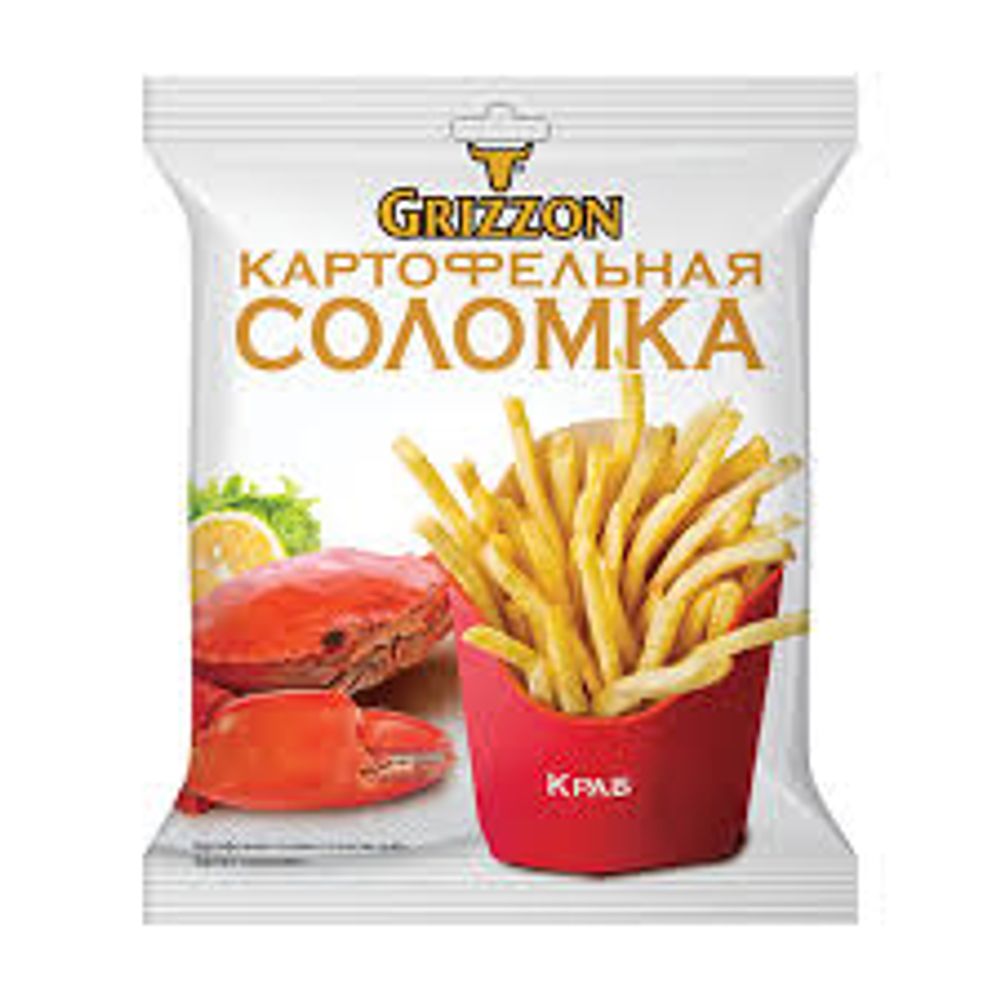 Соломка картофельная "ГРИЗЗОН" краб 40 гр